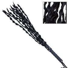Medieval Renaissance Cat o Nine When the Lights Go Out Leather BDSM Flogger