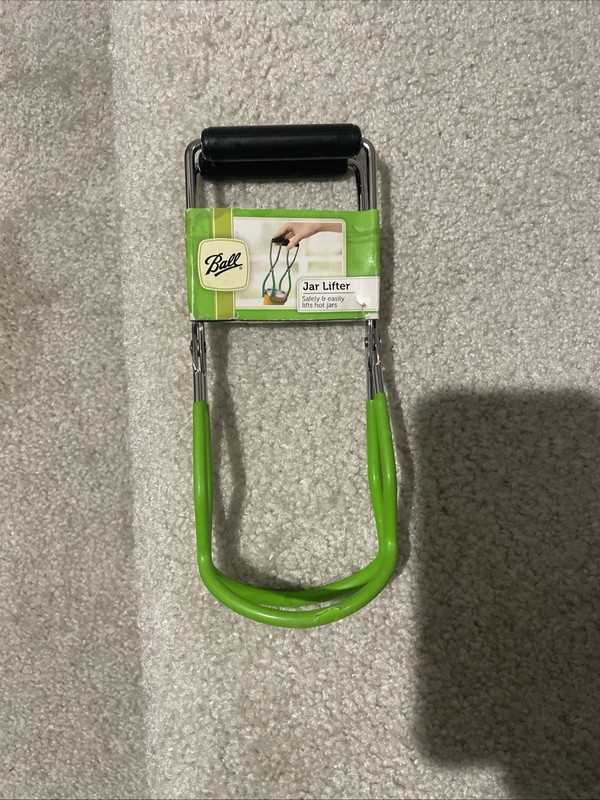 CANNING JAR LIFTER Grabber Tongs Insulated Handle Regular & Wide Mouth Jars BALL