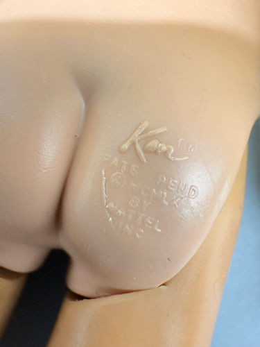 Mattel Vintage Ken #1 fiocchi capelli 1961 biondo con data sabato #786 completo - Foto 10 di 10