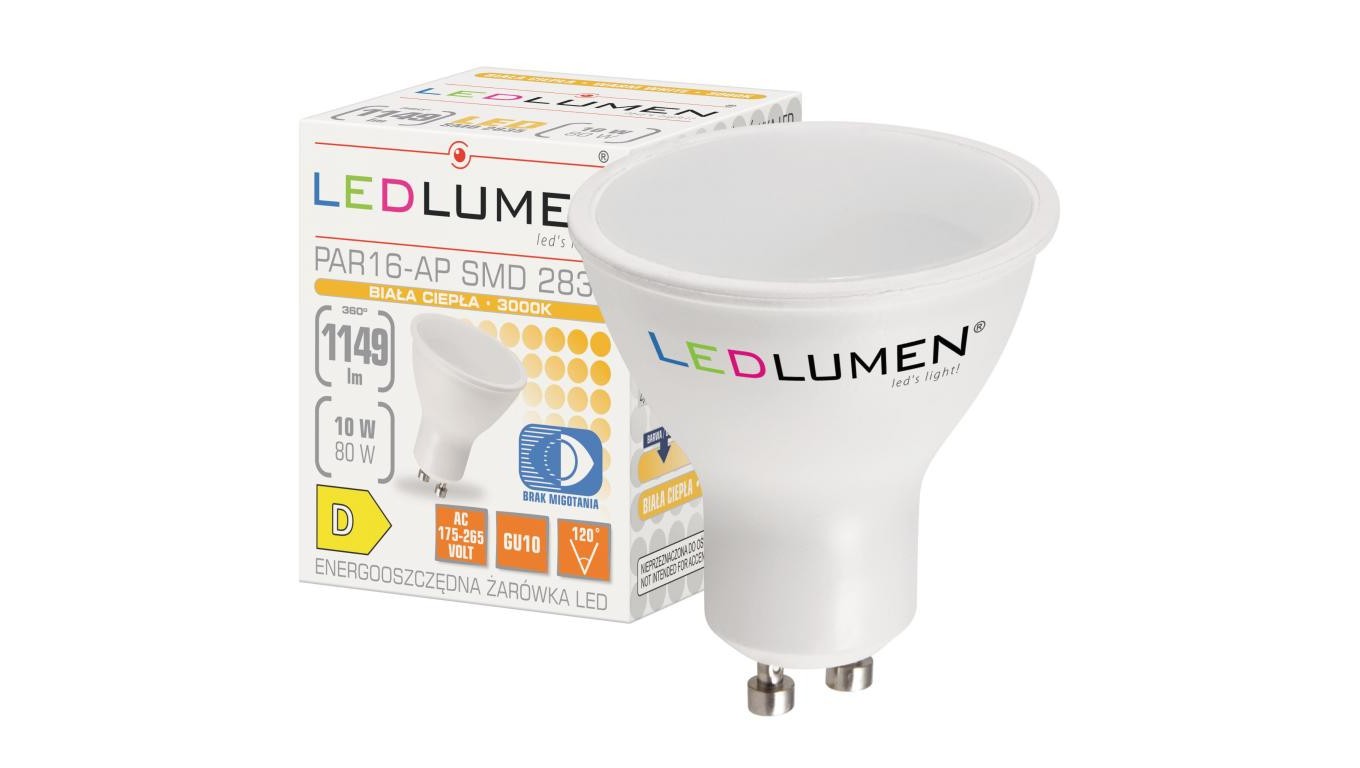 Светодиод arwka LED PAR16-AP GU10 мощностью 9 Вт CCD WW 2690₽