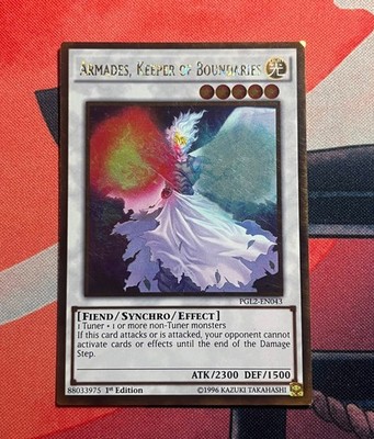 Yugioh Armades, Keeper of Boundaries PGL2-EN043 Gold Rare LP
