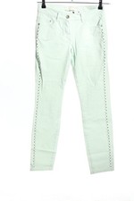 STEHMANN Röhrenjeans Damen Jeans Gr. DE 34 türkis Casual-Look