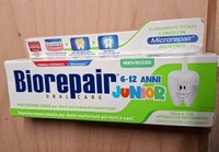 Biorepair Junior Oral Care Toothpaste, Fluoride Free with Mint Extract, 75 ml