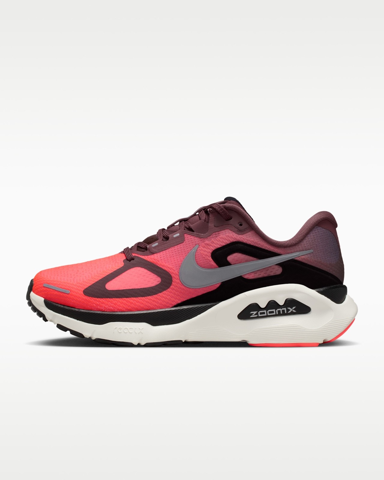 Women's Nike STRUCTURE Run Shoe-Tattoo/Hot Lava/Black/Silver