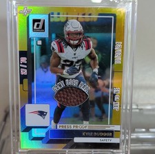 Jersey Fusion 2025 Ball Stars Press Proof Kyle Dugger #138 Patriots NFL