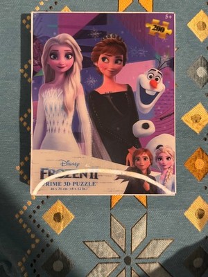 Disney Frozen 2 Puzzle 200 Teile Prime 3D Elsa Anna Olaf Neu OVP