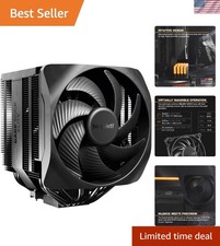 Dark Rock Elite Air CPU Cooler with Dual PWM Fans, High Compatibility
