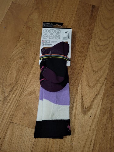 Smartwool Snowpocalypse Full Cushion Ski Socks, Purple Iris Women's Size S - Picture 5 of 9