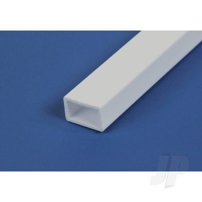 Evergreen 14 Zoll (35 cm) Kunststoff Rechteckrohr 0,187 x,312 Zoll (10er Pack)