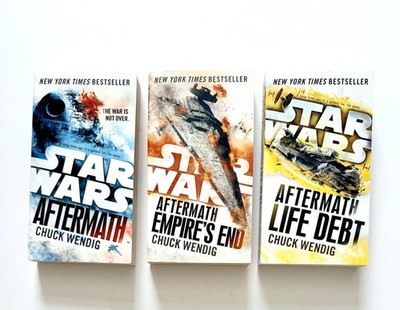 Star Wars Aftermath Trilogy - Aftermath -  Life Debt - Empires End -Chuck Wendig