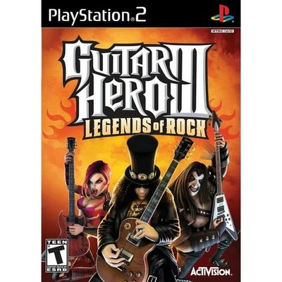 Guitar Hero III 3: Legends of Rock - PS2 - CIB - Tested Working