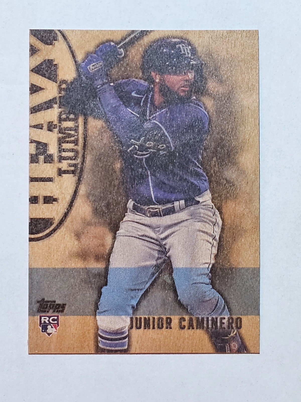 2024 Topps Update Series - Heavy Lumber Junior Caminero #HL-63 (RC)
