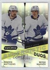 2022 Synergy Synergistic Duos Star-Star 168/699 Auston Matthews Mitch Marner 5b7