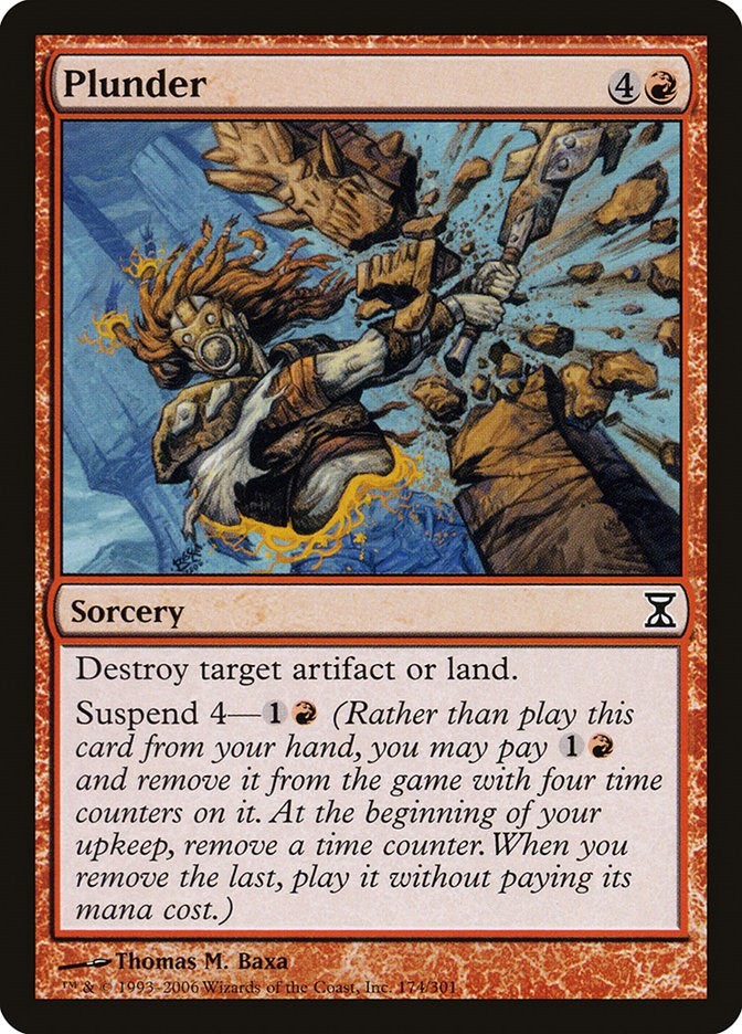 Time Spiral Plunder MTG Magic the Gathering NM