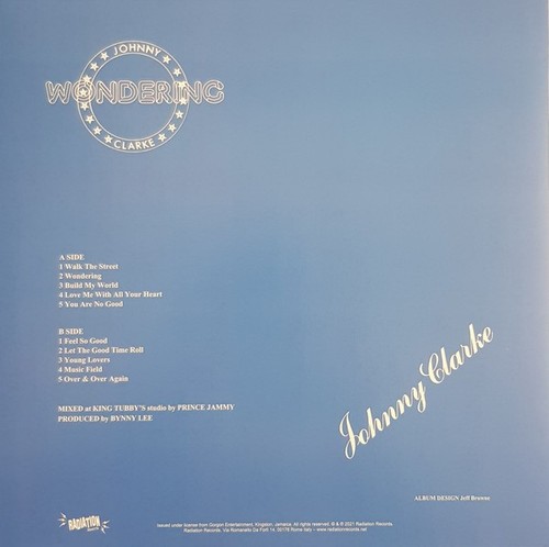 Johnny Clarke Wondering - LP 33T - Picture 2 of 2