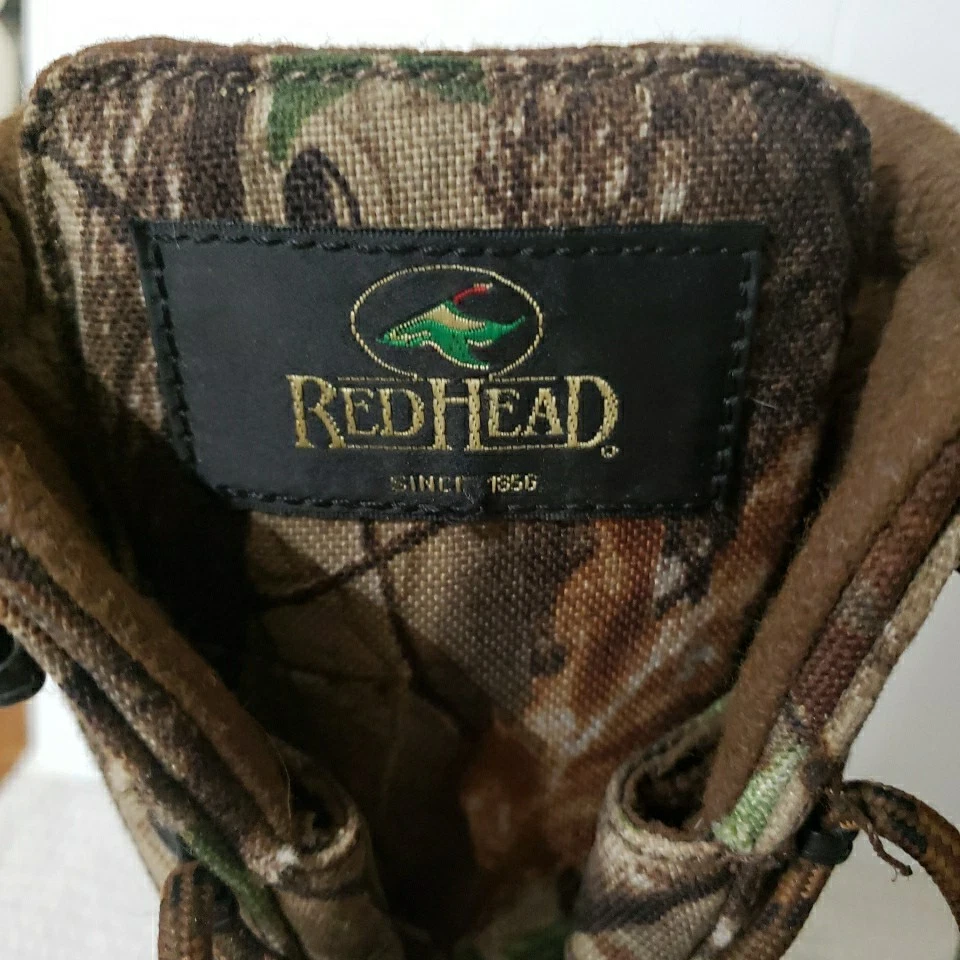 RedHead Woman’s Camo Insulated Water Proof Hard Toe Lace Up Snake Boots Size 6.5 - Image 2 of 4