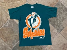 Vintage Miami Dolphins Apex One Football TShirt, Size Large