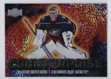 2024 Skybox Metal Universe Counterpoise Speckle /199 Elvis Merzlikins #15CT 1te8