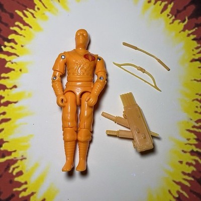 G I Joe Black Major Custom Cobra Storm Shadow Orange Test Shot Ninja Viper 3.75''