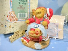Cherished Teddies Santa A Little Holiday R R 352713 Annual Limited In Box