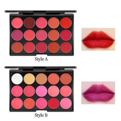 Lippenpalette, Make-up-Set, nicht klebende Creme-Lipglosse, langanhaltende