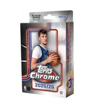 2025-26 Topps Chrome Basketball Sealed Hanger Box COOPER FLAGG
