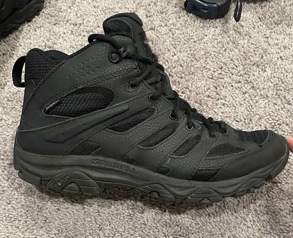 Merrell Men J15853W Moab Mid Tactical Waterproof Boot Size W