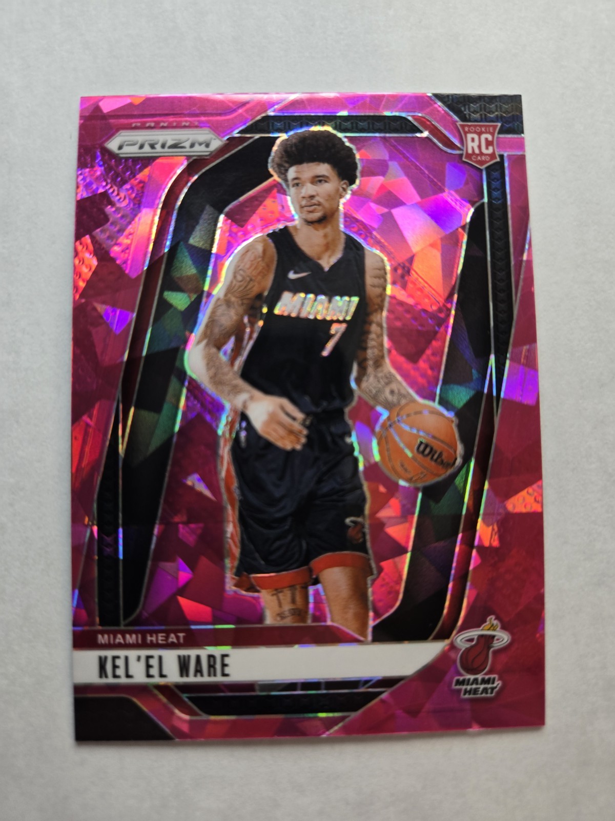 2024-25 Panini Prizm - Kel'el Ware #248 Pink Ice Prizm (RC) AA9
