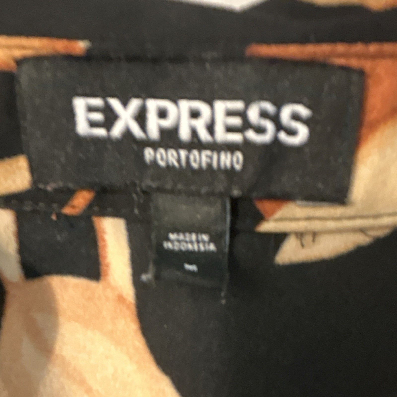 Express Floral Button-Down Collared Long Sleeve B… - image 6