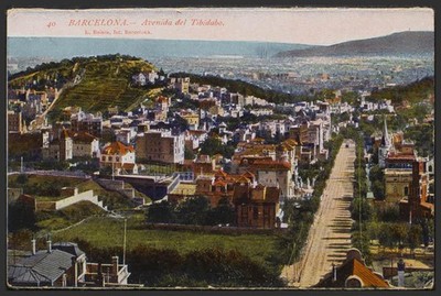Barcelona. BARCELONA. Avenida del Tibidabo. Roisin Nº40.