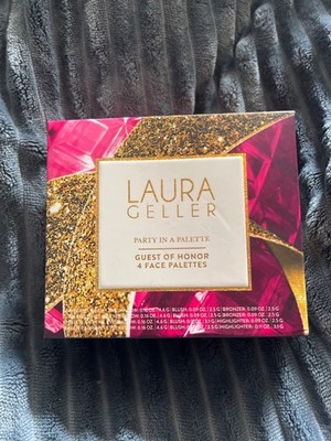 Laura Geller PARTY IN A PALETTE - Guest Of Honor - 4 Face Palettes - New/sealed