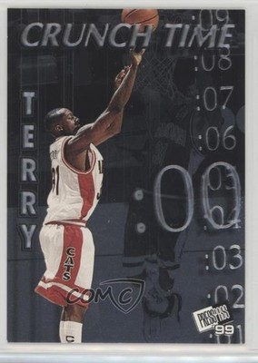 1999 Press Pass Crunch Time Jason Terry #CT8 Rookie RC fm0