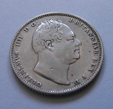 WILLIAM IV SILVER SIXPENCE 1831 VF+