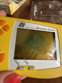 WonderSwan CHOCOBO Console Only SW-001 Bandai Tested Working Japan