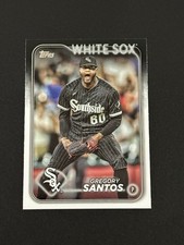2024 Topps Series 1 Gregory Santos #276 Chicago White Sox (F)