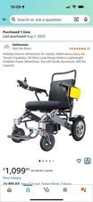 Electric Power Chair. Brand New Never Used Excellent Condition