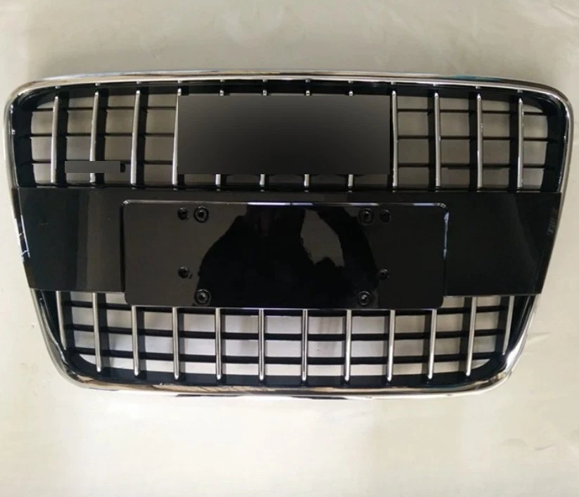 Parrilla de parachoques delantero plateada Q7 SQ7 para Audi 2007 2008 2009-13 2014 2015 Foto 2 de 4