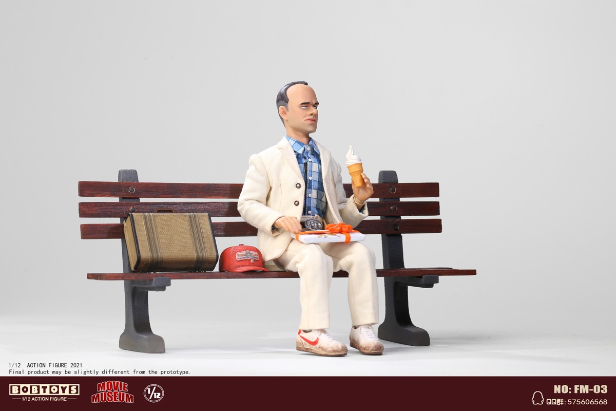 BOBTOYS The Good Man Mr.Gan 1/12 アクションフィ BOBTOYS 1/12 FM-03B Movie Museum Forrest Gump The Good Man