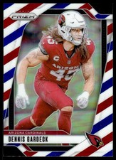Dennis Gardeck 2024 Panini Prizm #6 Red White & Blue Cardinals Football Card
