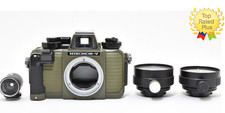 2 Lens MINT Nikon Nikonos V Olive Green Film Camera 35mm 28mm w/Finder JAPAN