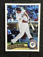 KYLE BLANKS #627 2011 Topps Baseball QTY San Diego Padres