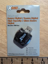 XTech Secure Digital Card Reader, Writer for SD SDHC, Micro SD