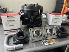 OEM factory Yamaha Banshee TOP END rebuild  kit Wiseco pistons FRESH NEW BORE