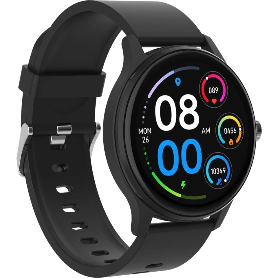 PEAQ PSW 100-BK Smartwatch Schwarz (135 - 230 mm) Plastik, Foto 3 von 4