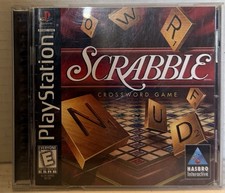 Scrabble Crossword Game (Sony PlayStation 1, 1999) Complete, CIB - Tested
