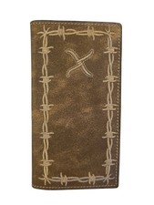 Twisted X Rodeo Brown Barbed Wire - Accessories Wallet - Xrc-14