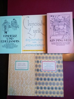 Bibliotheksauflösung  5 Bde. Chinesische Literatur