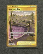 Pokemon Gapejaw Palude Segreta Rara SWSH12: Tempesta d'Argento 213/195 quasi nuova