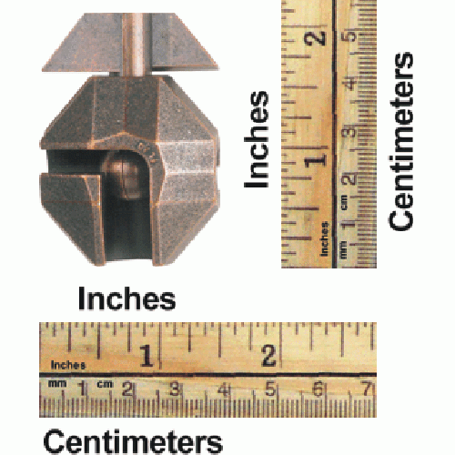 Flagge gegossen - Hanayama Metallpuzzle - Bild 2 von 2