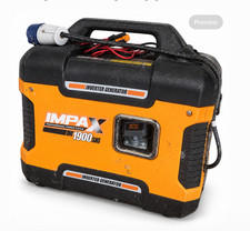 **Generator Silent Petrol Inverter Impax IM1900SIG 1900W Portable Used Twice**
